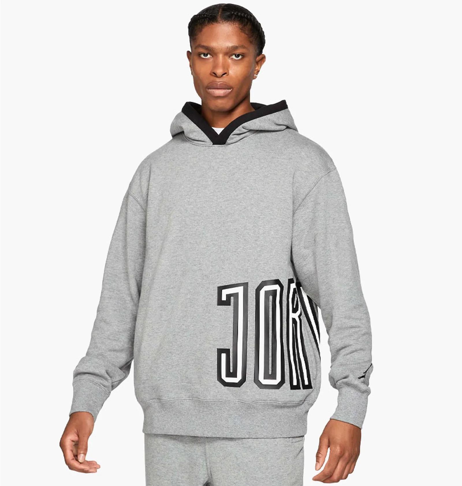 Кофта чоловіча Jordan Sport Dna Hoodie Grey (DA7186-091) — фото 1