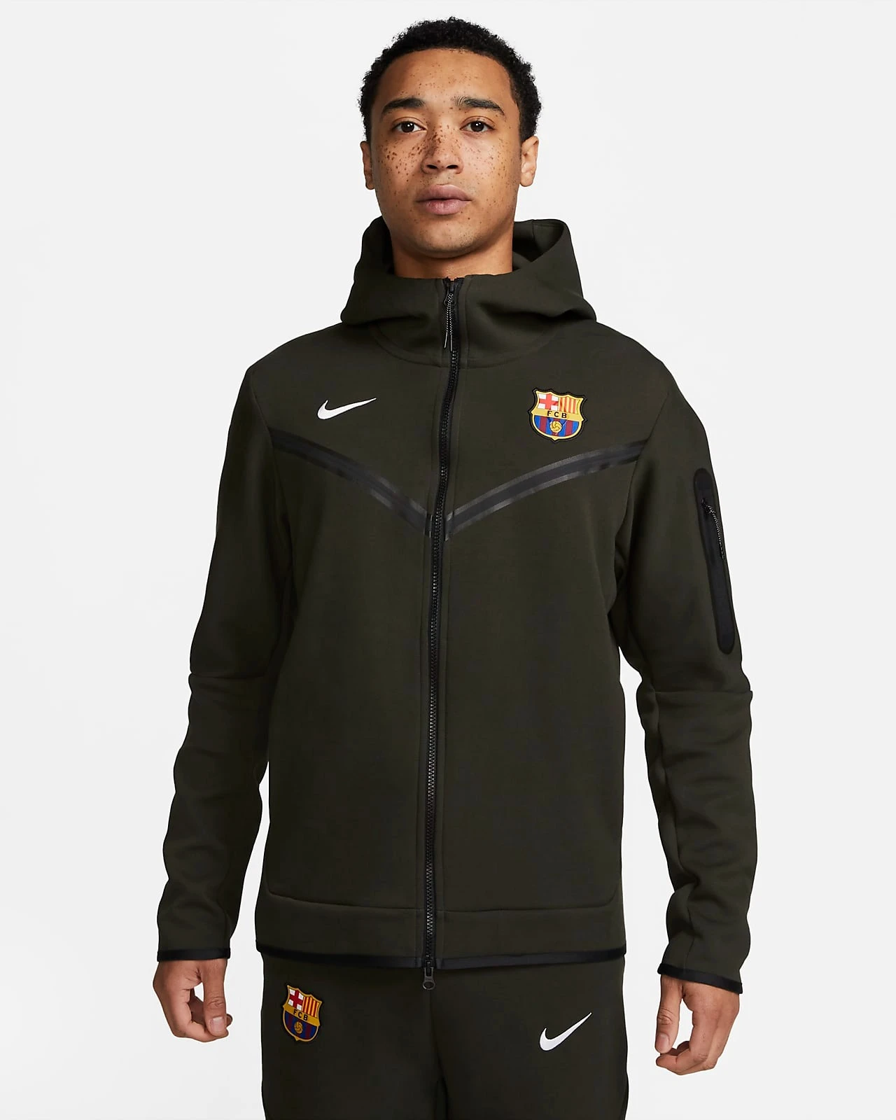 Кофта чоловіча Nike Sportswear Fc Barcelona (DV5554-355) — фото 1