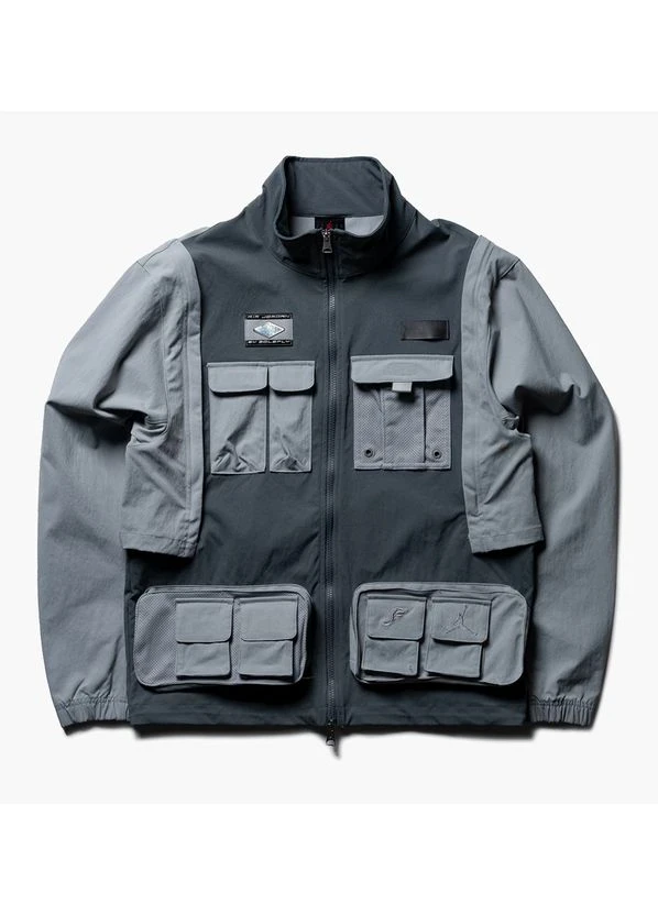 Куртка чоловіча Jordan X Solefly Jacket Grey (DV7515-077) — фото 1
