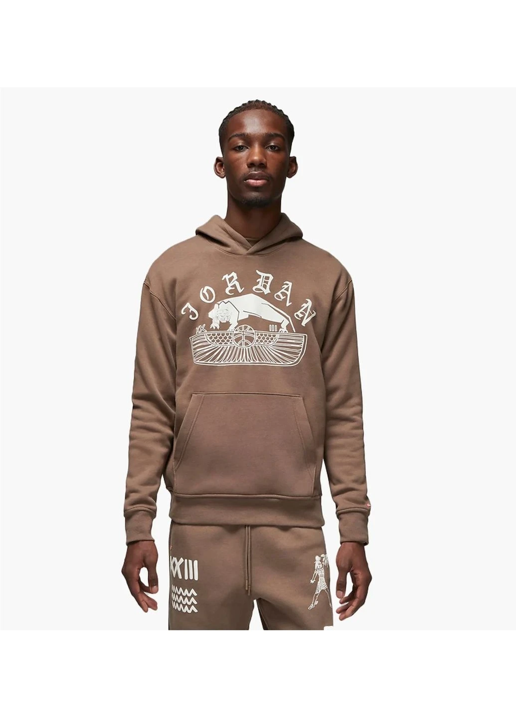 Кофта чоловіча Jordan Artist Series By Umar Rashid Brown Dv7571-274 (DV7571-274) — фото 1