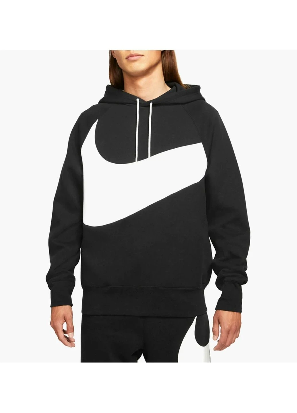Кофта чоловіча Nike Sportswear Swoosh Black Dv8150-010 (DV8150-010) — фото 1