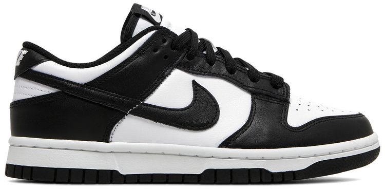 Кросівки жіночі Nike Wmns Dunk Low 'Black White' — фото 1