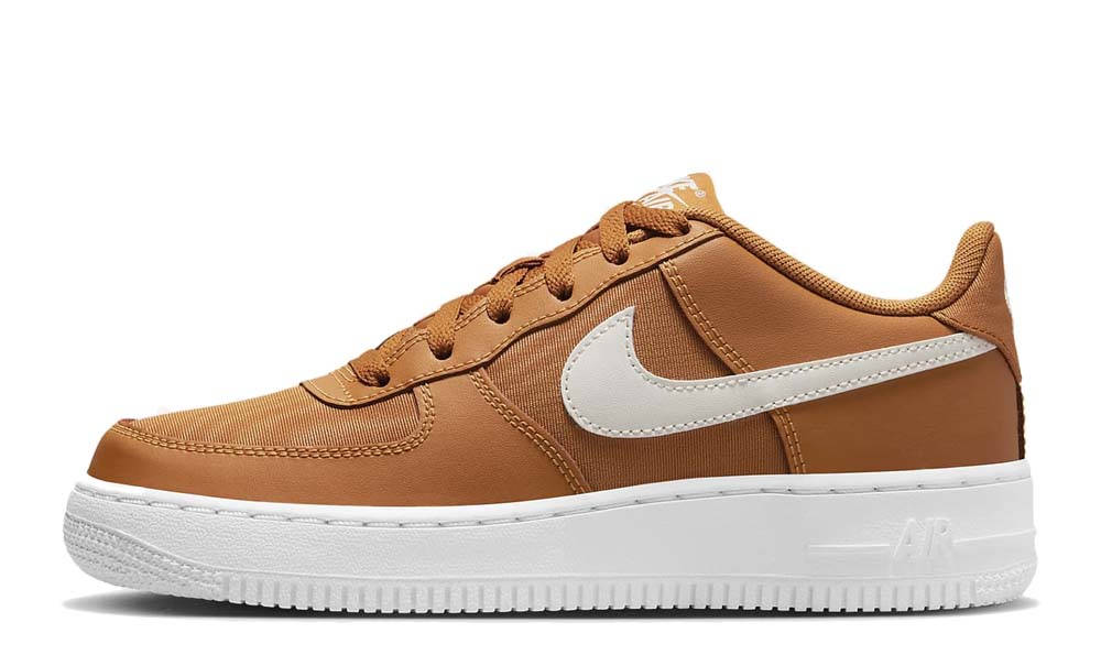 Кросівки жіночі Nike Air Force Brown Gs (DX1656-800) — фото 1
