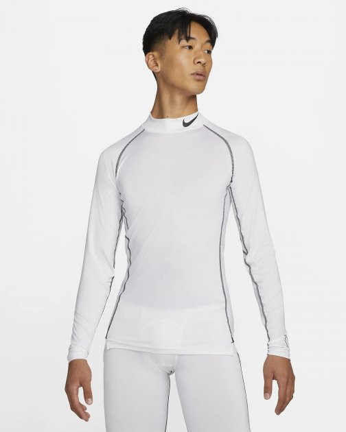 Термобілизна чоловіча Nike Pro Dri-Fit Mock Long-Sleeve Tight Top (DD1986-100) — фото 1