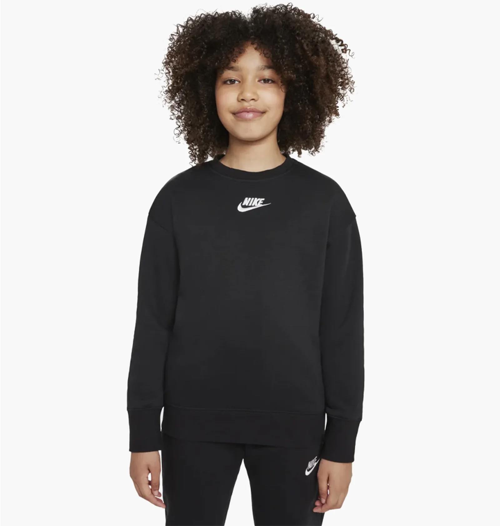 Светр дитячий Nike G Nsw Club Flc Bf Crew Lbr (DD7473-010) — фото 1