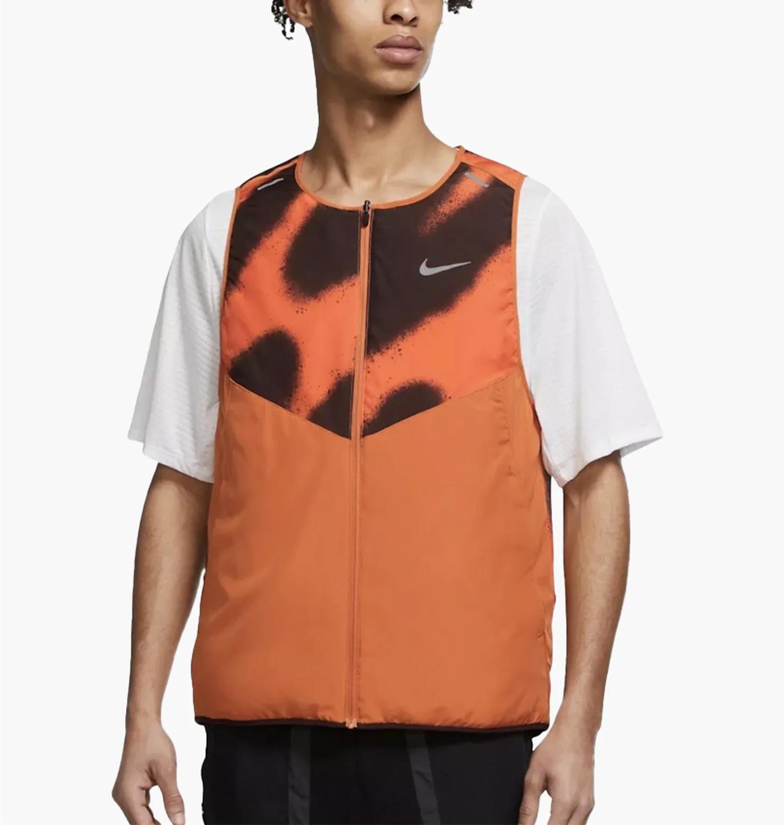 Жилетка чоловіча Nike Therma Fir Repel Wild Run Vest Orange (DD6207-816) — фото 1