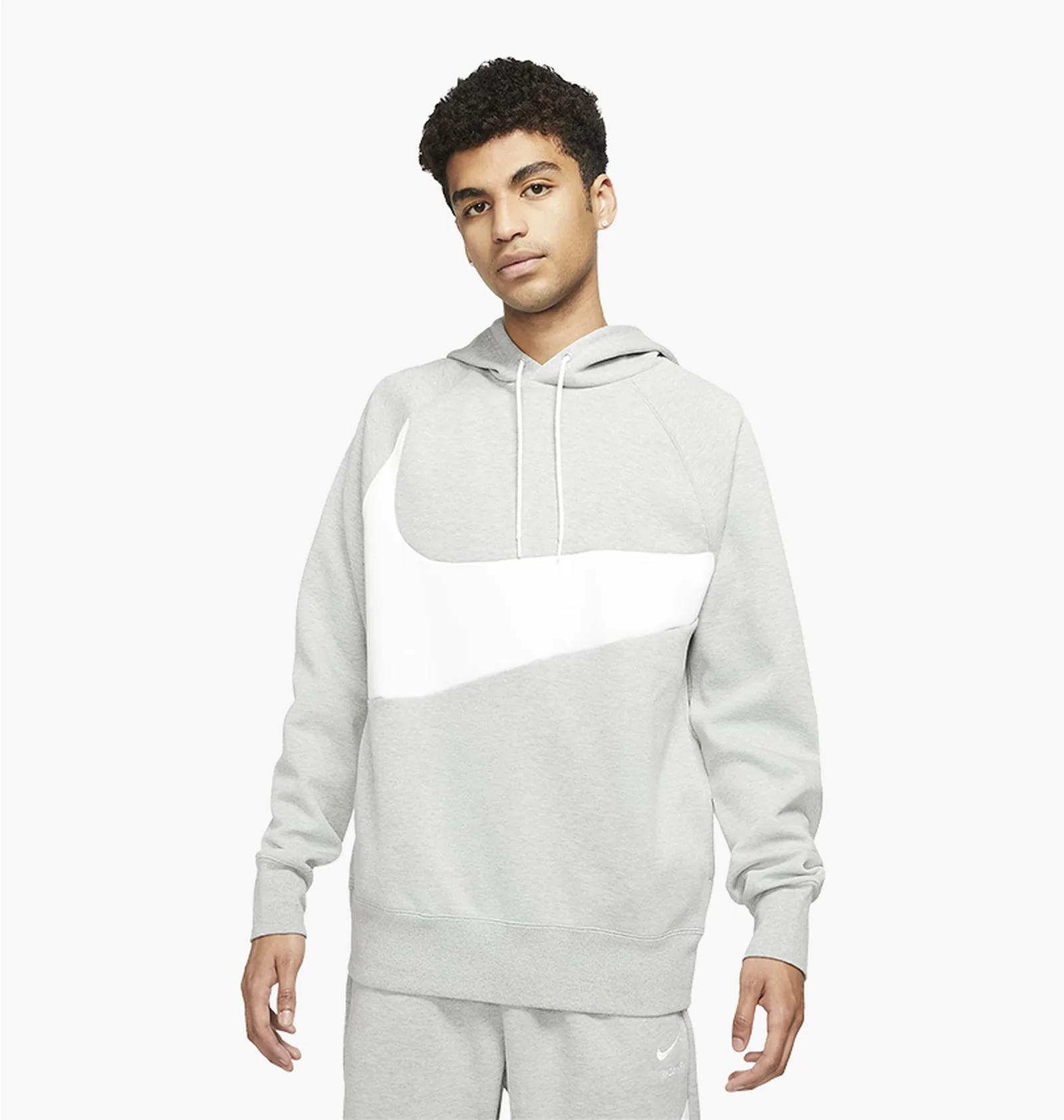 Кофта чоловіча Nike M Nsw Swoosh Tch Flc Po Hd (DD8222-063) — фото 1