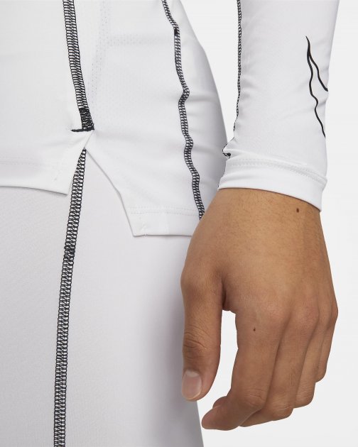 Термобілизна чоловіча Nike Pro Dri-Fit Mock Long-Sleeve Tight Top (DD1986-100) — фото 23