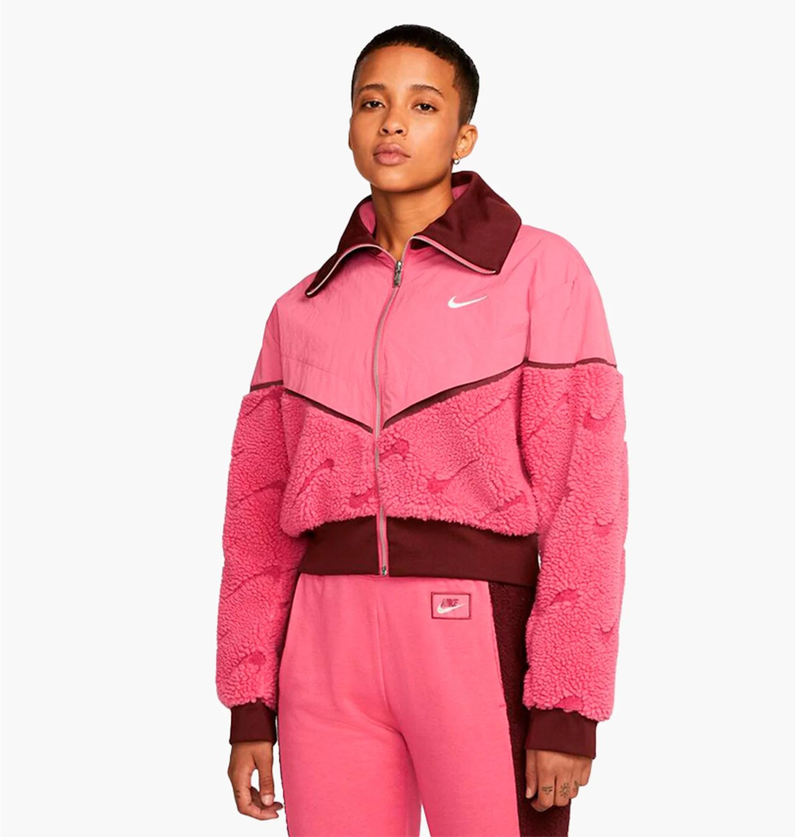 Куртка жіноча Nike Sportswear Icon Clash Pink (DD5092-622) — фото 1