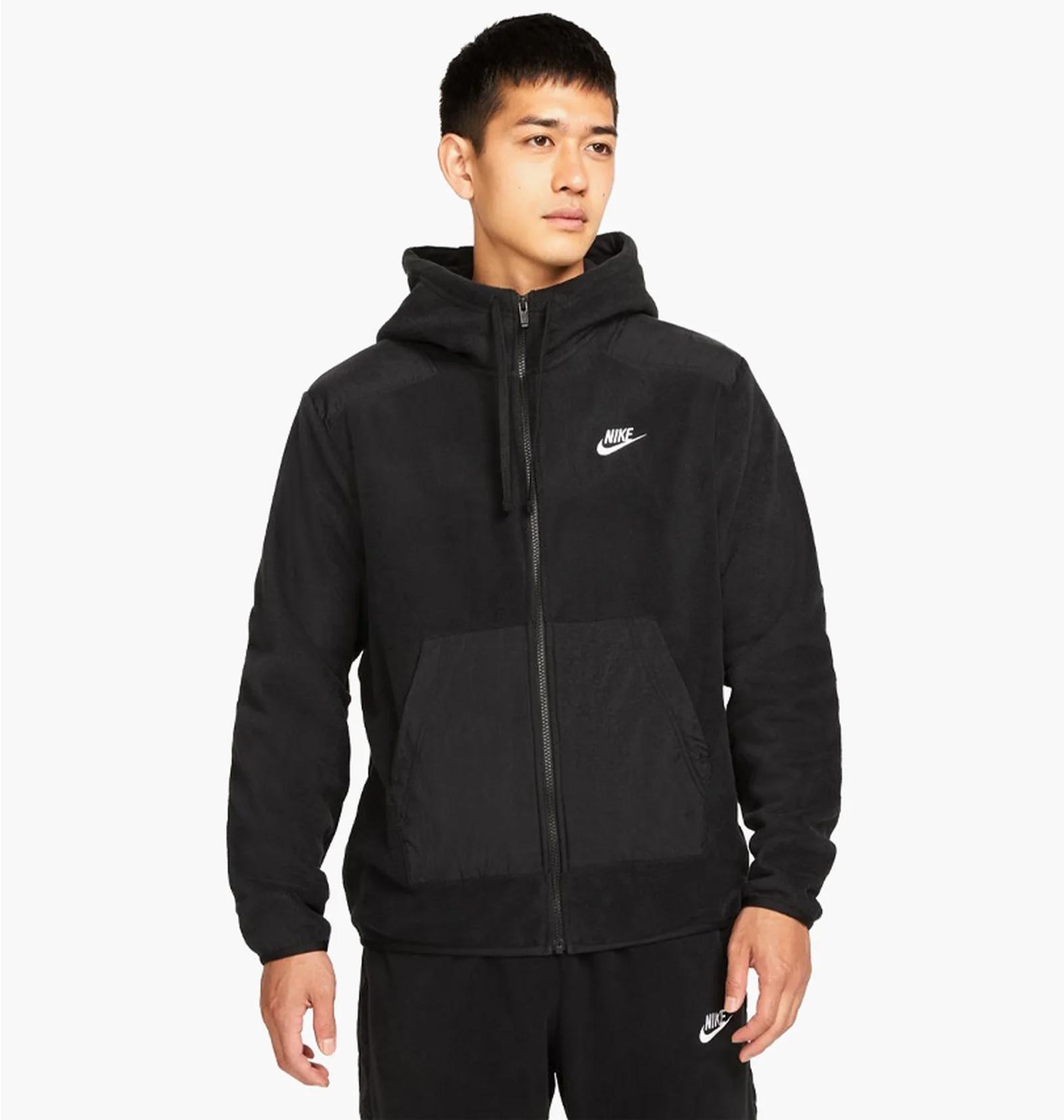 Бомбер чоловічий Nike Nsw Spe+ Flc Fz Top Winter (DD4882-010) — фото 1