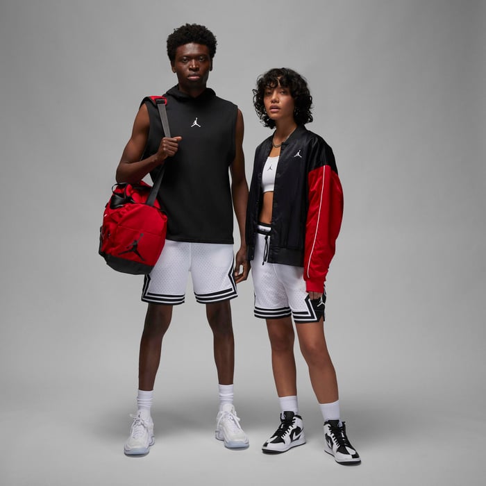 Шорти унісекс Air Jordan Sport Dmnd Short White — фото 29