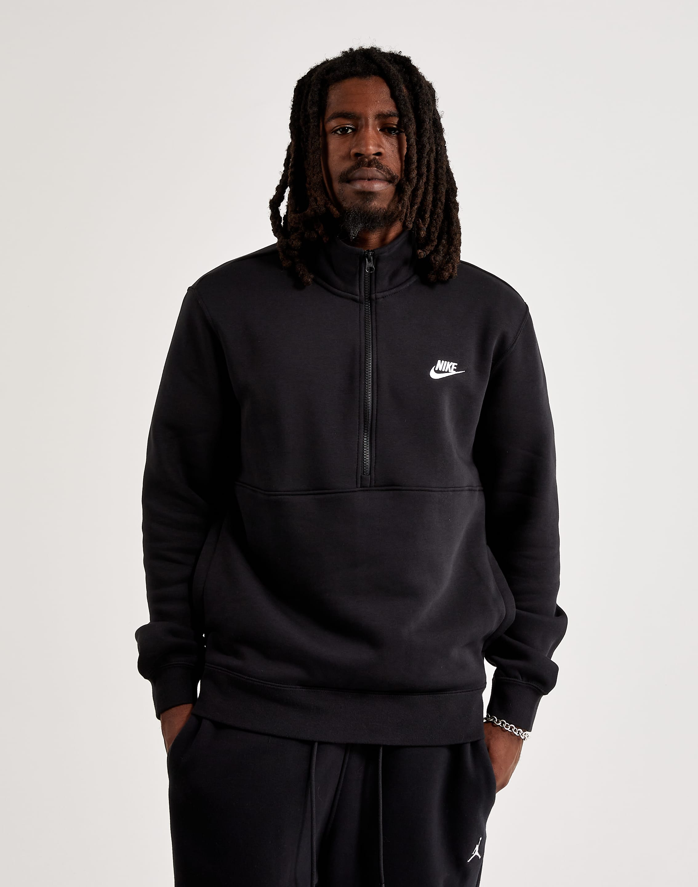 Кофта чоловіча Nike Club Fleece Half-Zip Sweatshirt (DD4732-011) — фото 1