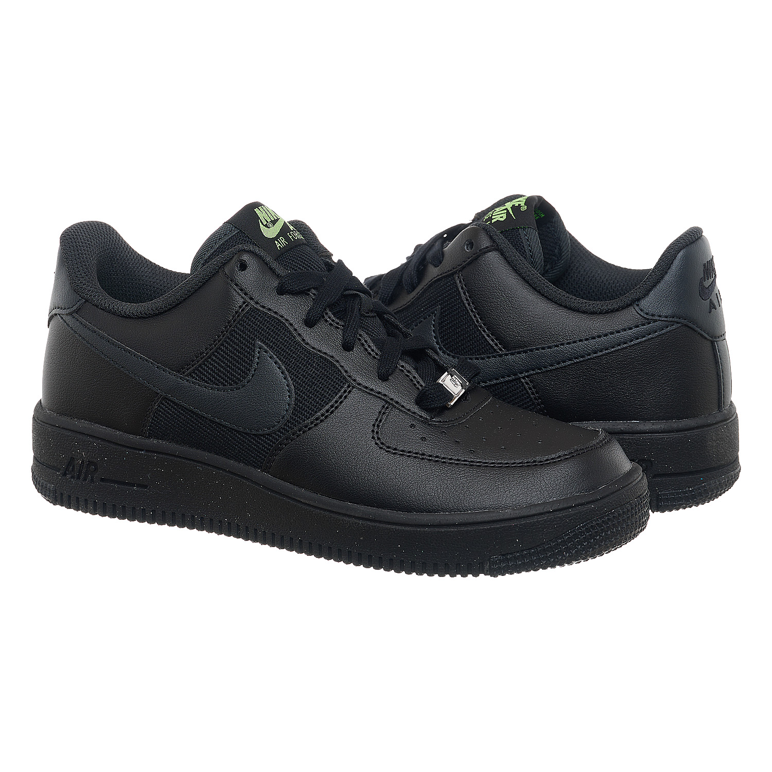Кросівки жіночі Nike Ir Force 1 Low Crater Gs Triple Black (DH8695-001) — фото 21