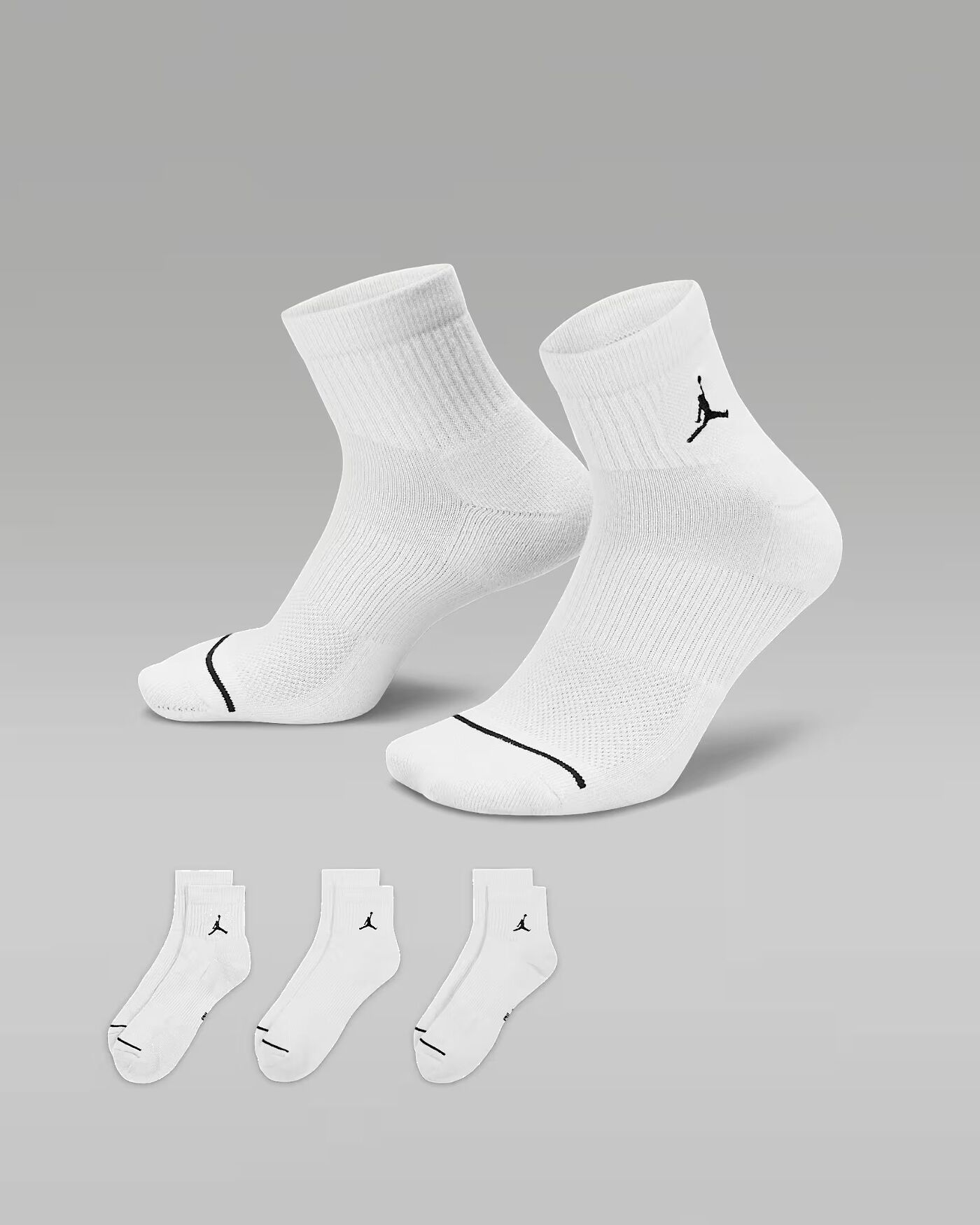 Шкарпетки Nike U J ED CUSH POLY ANKLE 3 пари — фото 1