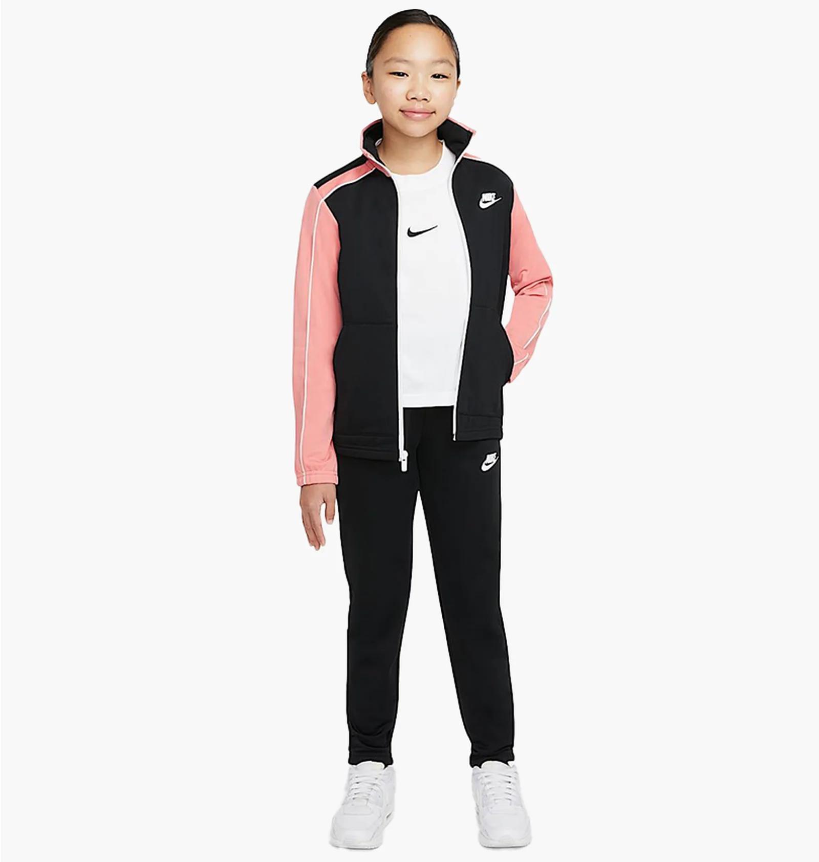 Спортивний костюм дитячий Nike Sportswear Black/Peach (DH9661-013) — фото 1