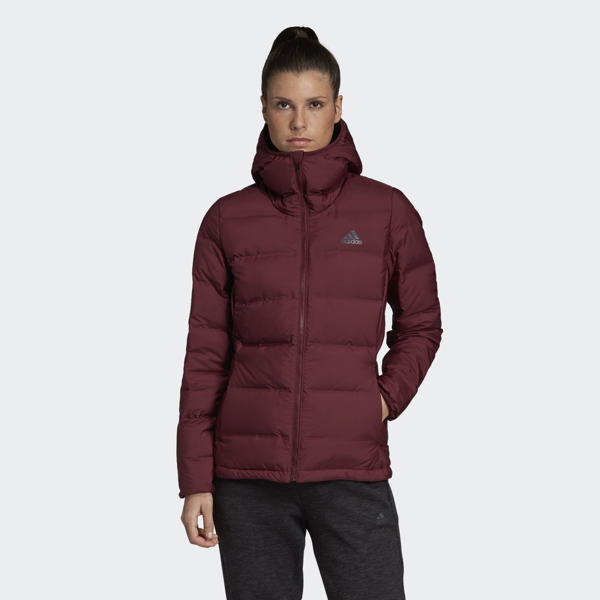 Куртка жіноча Adidas Helionic Hooded (DZ1495) — фото 1