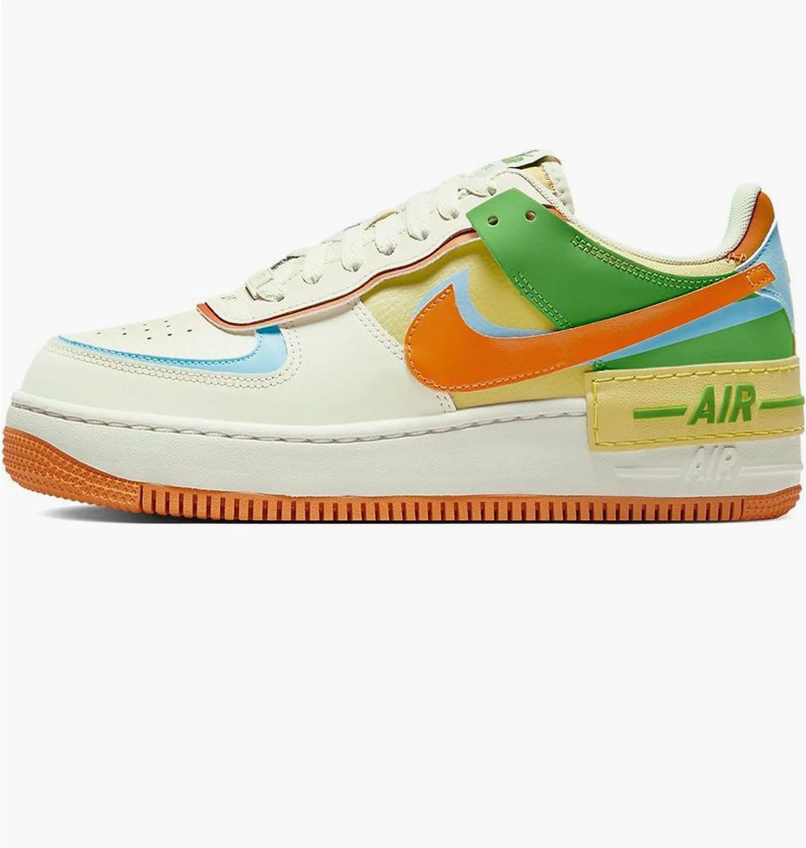 Кросівки жіночі Nike Air Force 1 Shadow Beige/Green (DZ1847-103) — фото 1