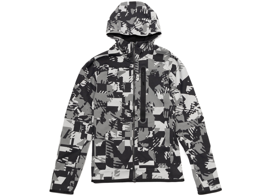 Костюм Nike Tech Fleece Camo Grey Black Suite — фото 5