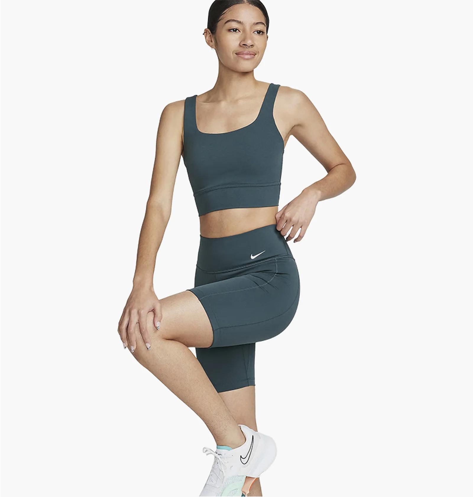 Шорти жіночі Nike One Leak Protection Blue (DZ5312-328) — фото 1