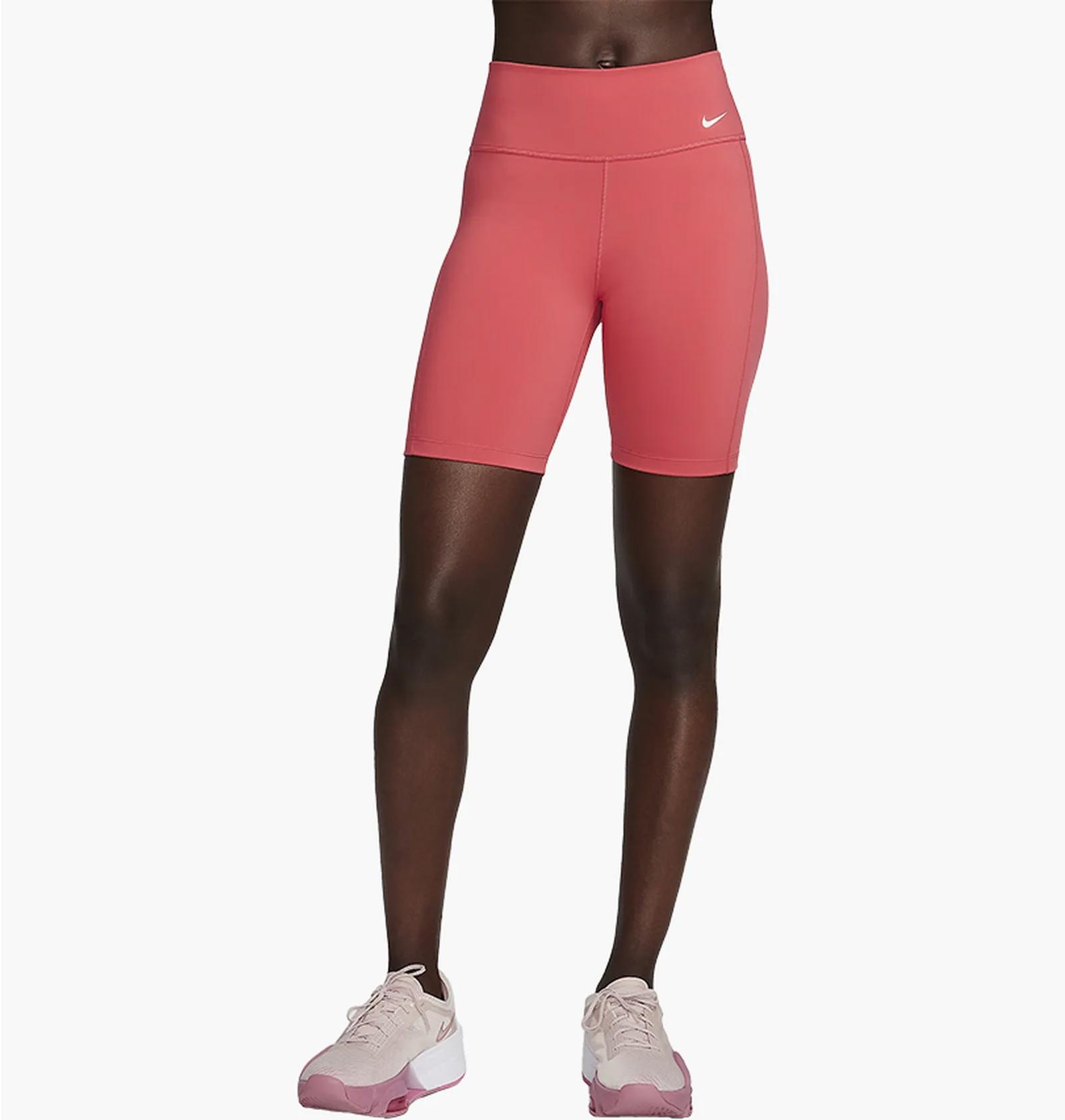 Шорти жіночі Nike One Leak Protection Orange (DZ5312-648) — фото 1
