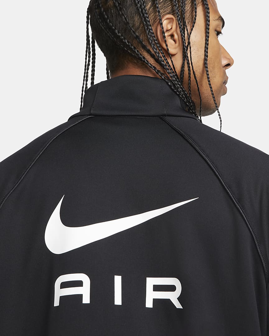 Бомбер чоловічий Nike Air Men's Poly-Knit Jacket (DQ4221-010) — фото 16