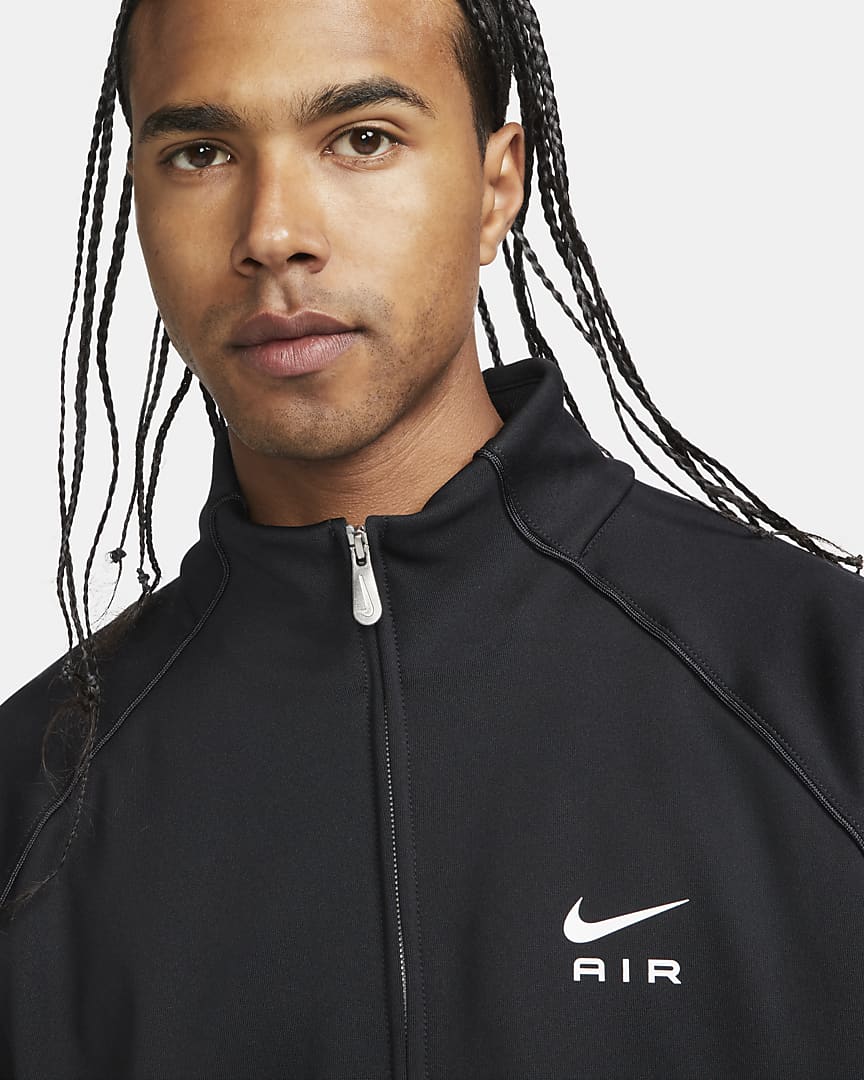 Бомбер чоловічий Nike Air Men's Poly-Knit Jacket (DQ4221-010) — фото 8