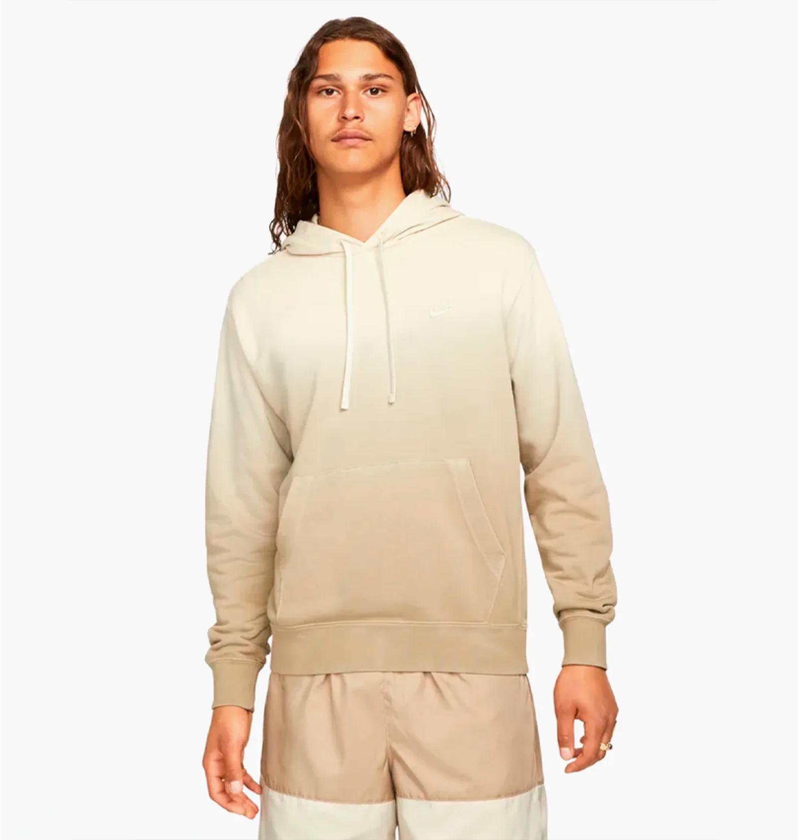 Кофта чоловіча Nike Sportswear Club Fleece+ Beige Dq4621-247 (DQ4621-247) — фото 1