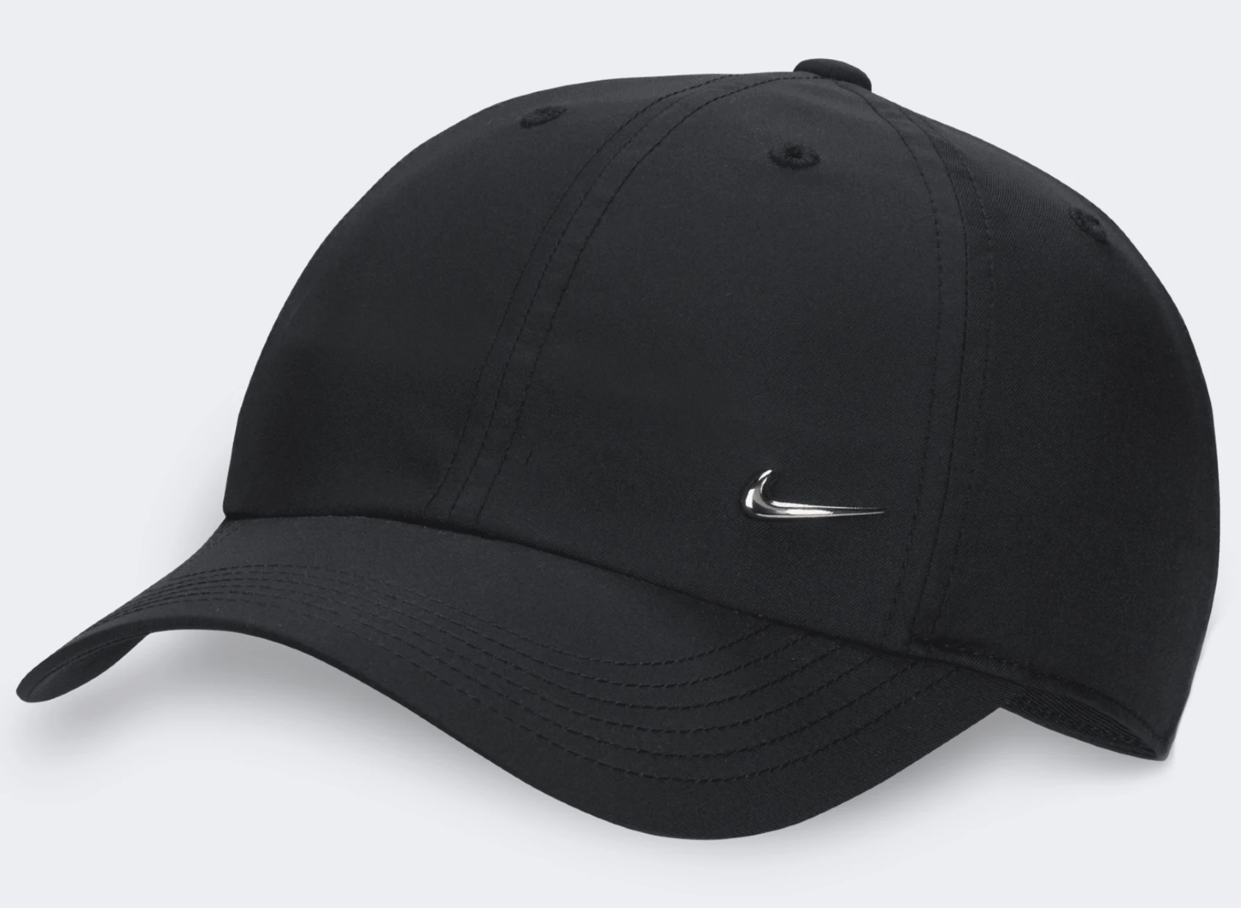 Nike Dri-Fit Club Metal-Swoosh White — фото 1