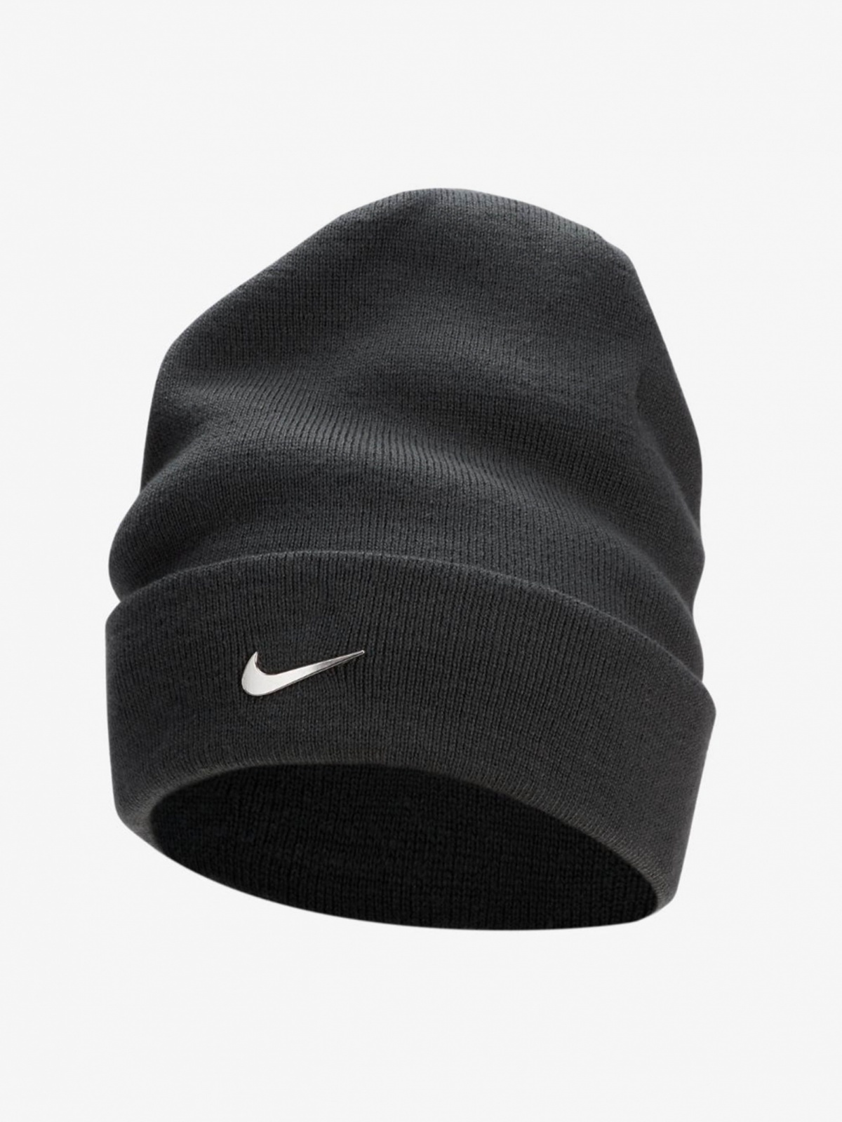 Шапка UNISEX U NK PEAK BEANIE SC MTSWSH L FB6527-071 Nike Темно-сірий — фото 1