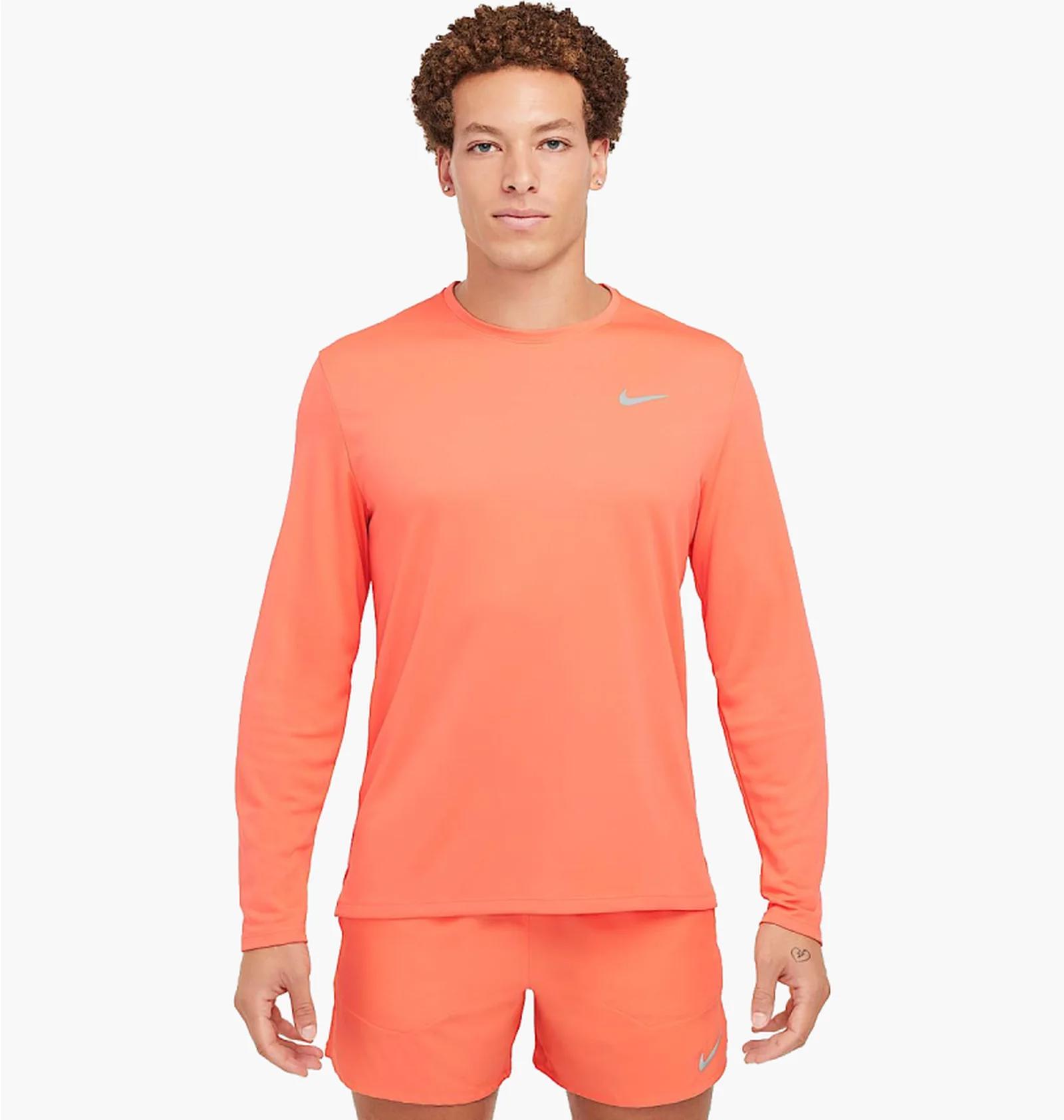 Кофта чоловіча Nike Miler Dri-Fit Peach (FB7070-643) — фото 1