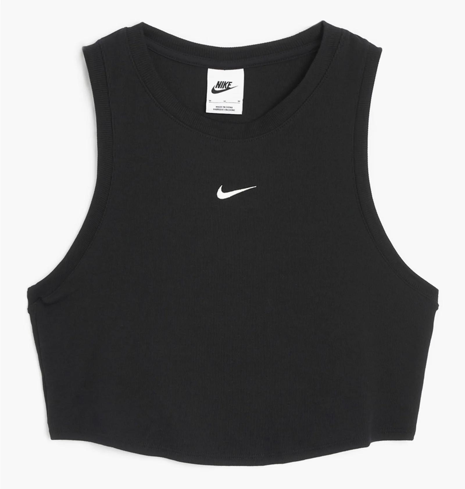 Спортивний топ жіночий Nike Sportswear Chill Knit Women's Tight Cropped Mini (FB8279-010) — фото 4