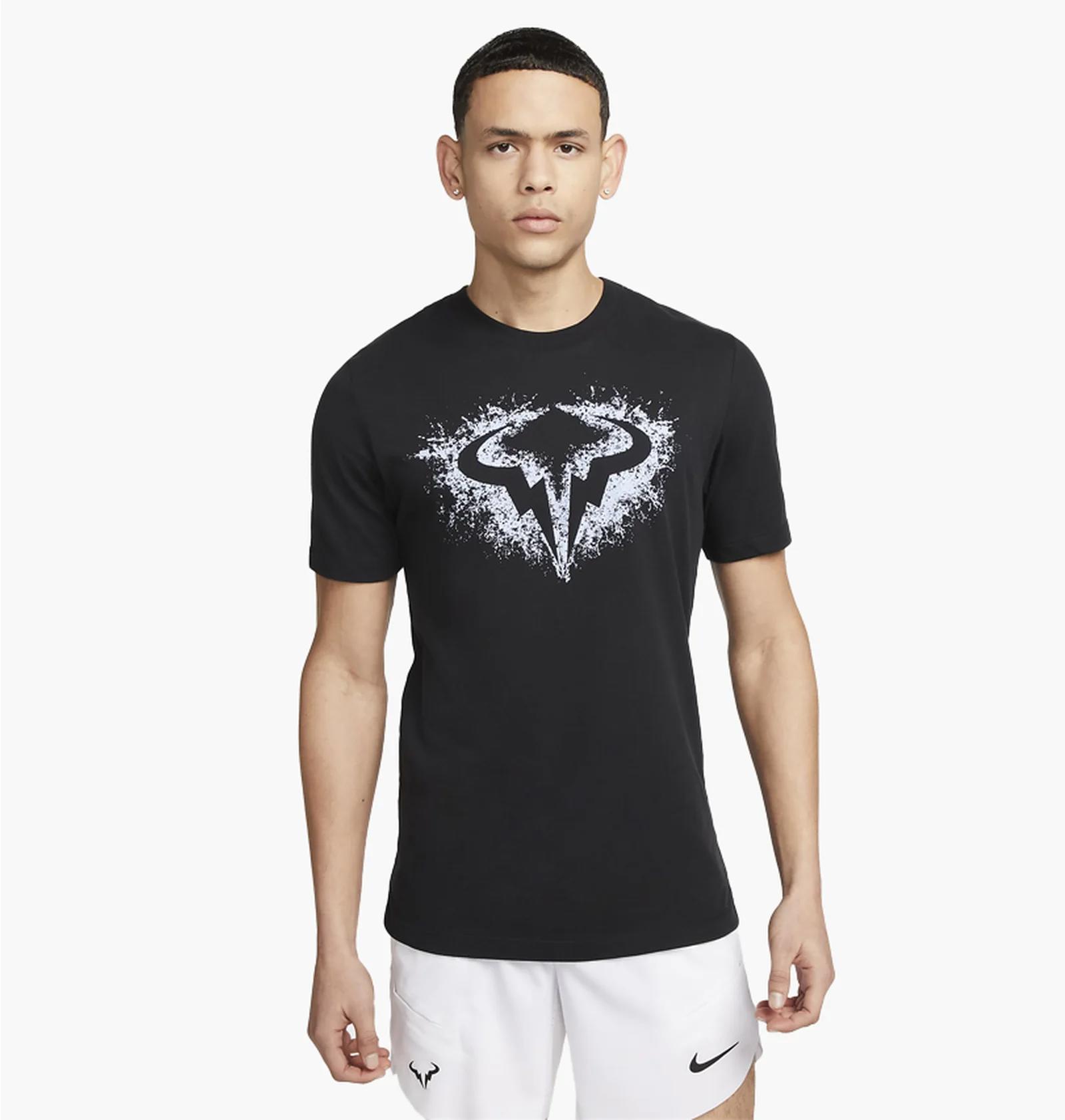 Футболка чоловіча Nike Rafa Dri-Fit Tennis T-Shirt Black (FD0032-010) — фото 3
