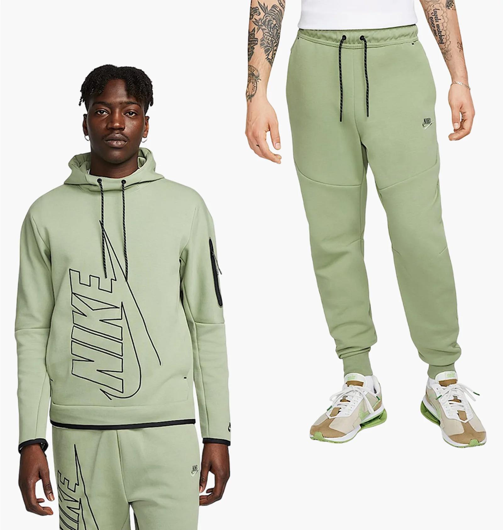 Спортивний костюм чоловічий Nike Tech Fleece Green (DX0577-386__DX0581-386) — фото 3
