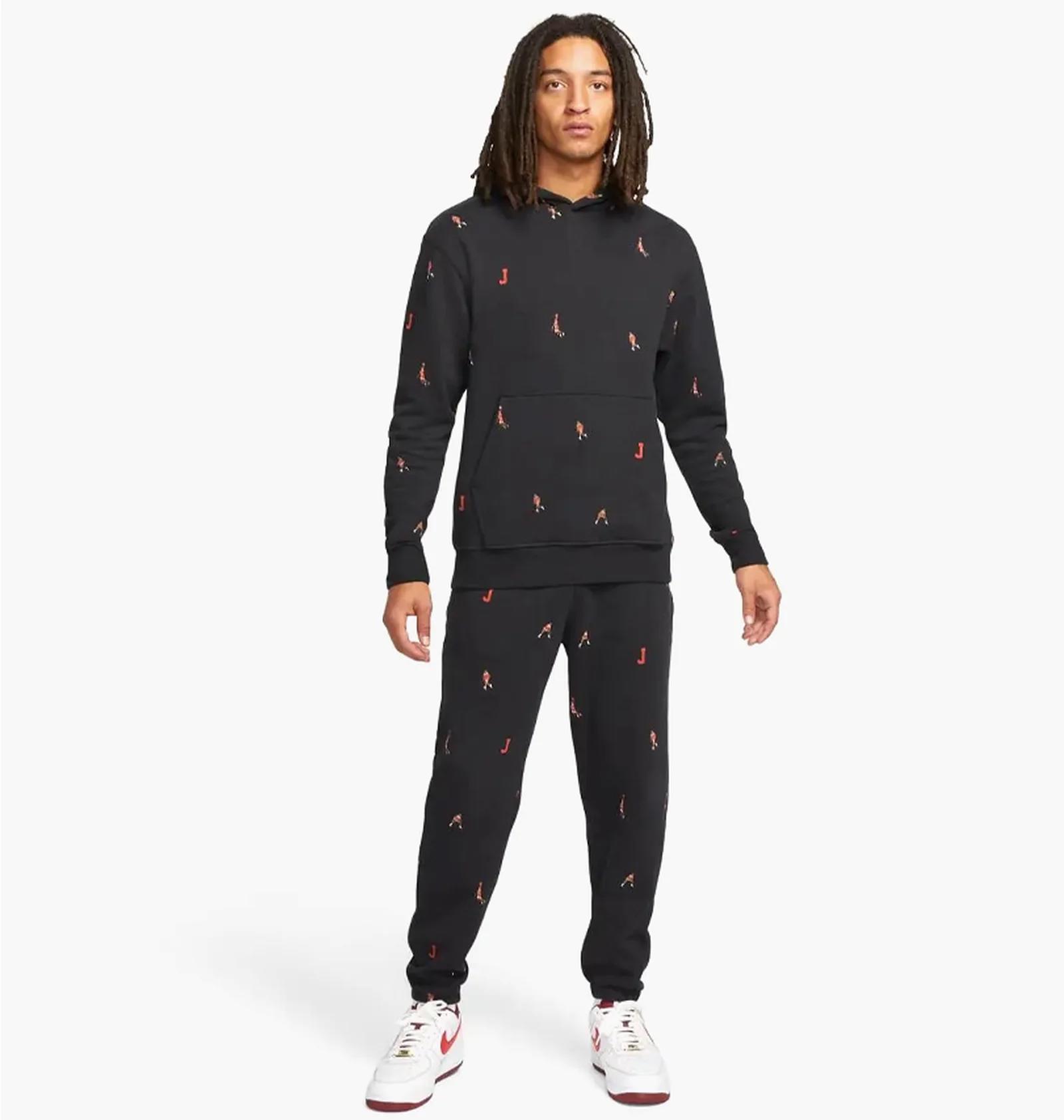 Спортивний костюм чоловічий Jordan Essentials Holiday Jumpman Black (DV9392-010__DV9390-010) — фото 1