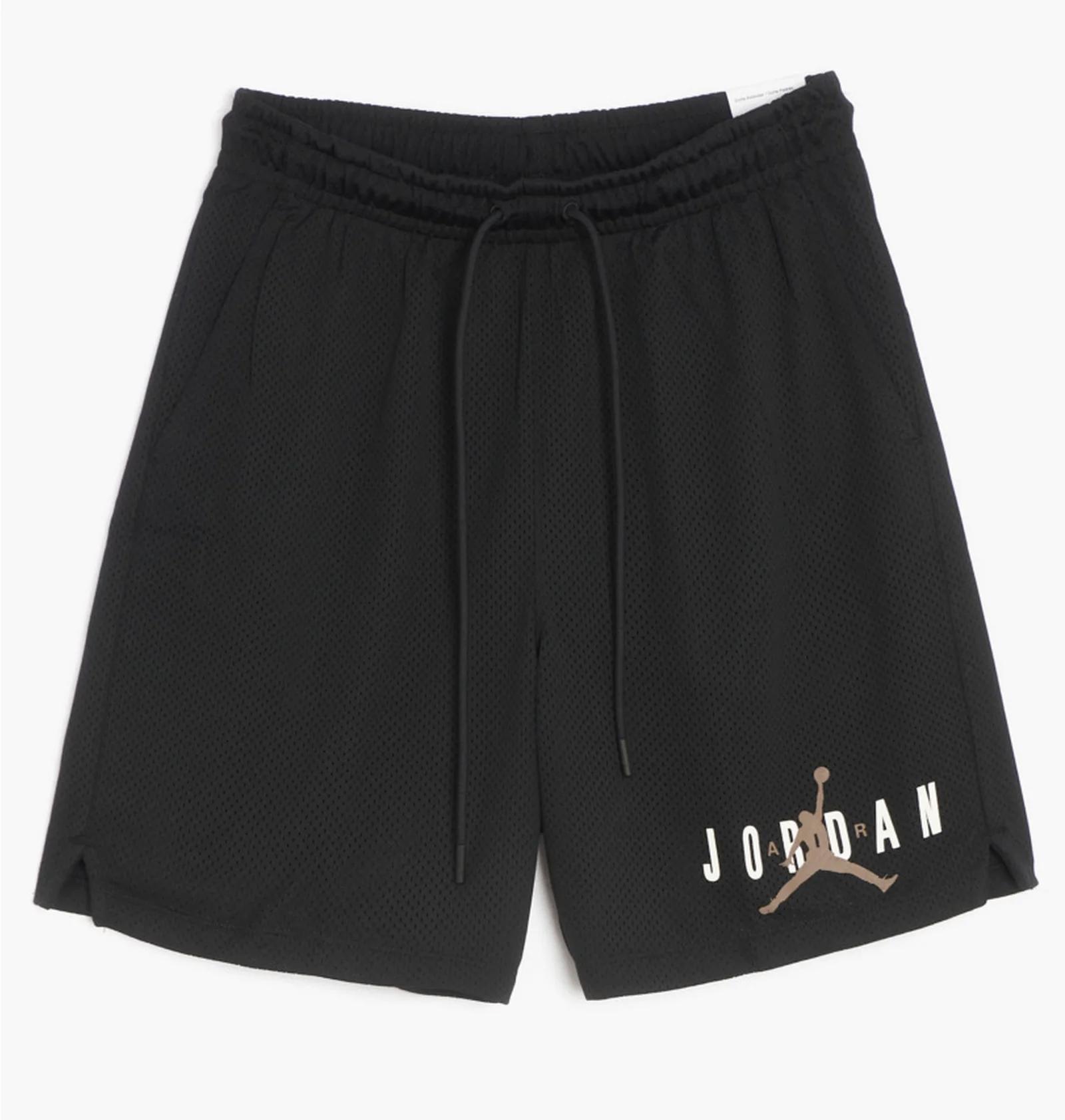 Шорти чоловічі Nike Essentials Mesh Graphic Shorts Beige (DV7652-010) — фото 1