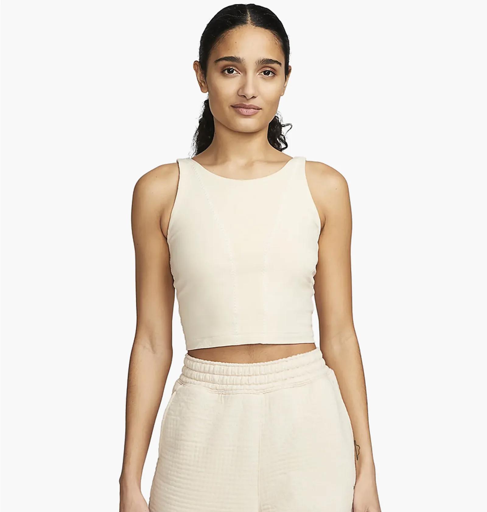 Майка жіноча Nike W Ny Df Luxe Crop Tank Nv (DV9171-126) — фото 1