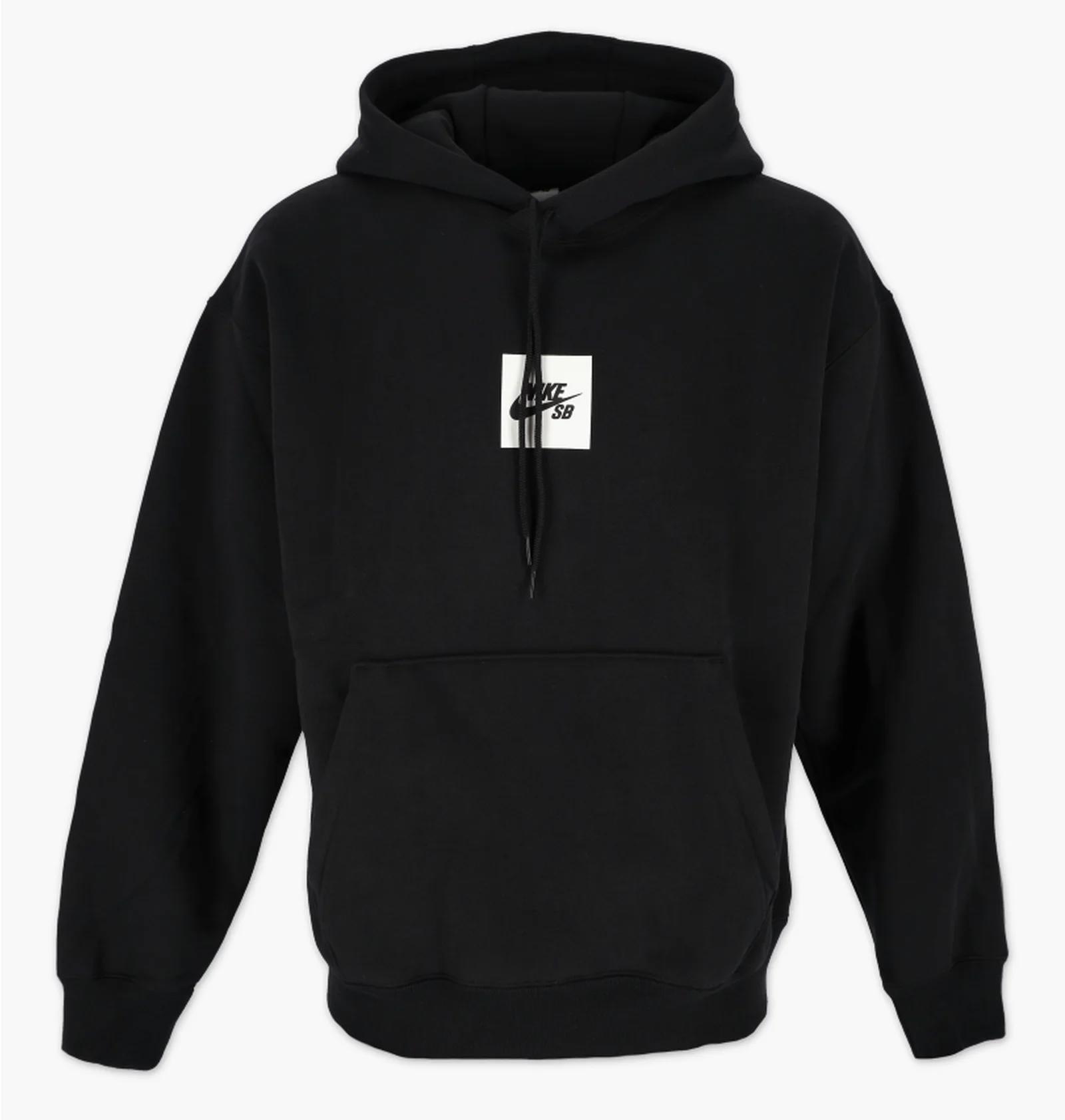 Кофта чоловіча Nike Sb Flc Hd Box Logo (DV8839-010) — фото 1