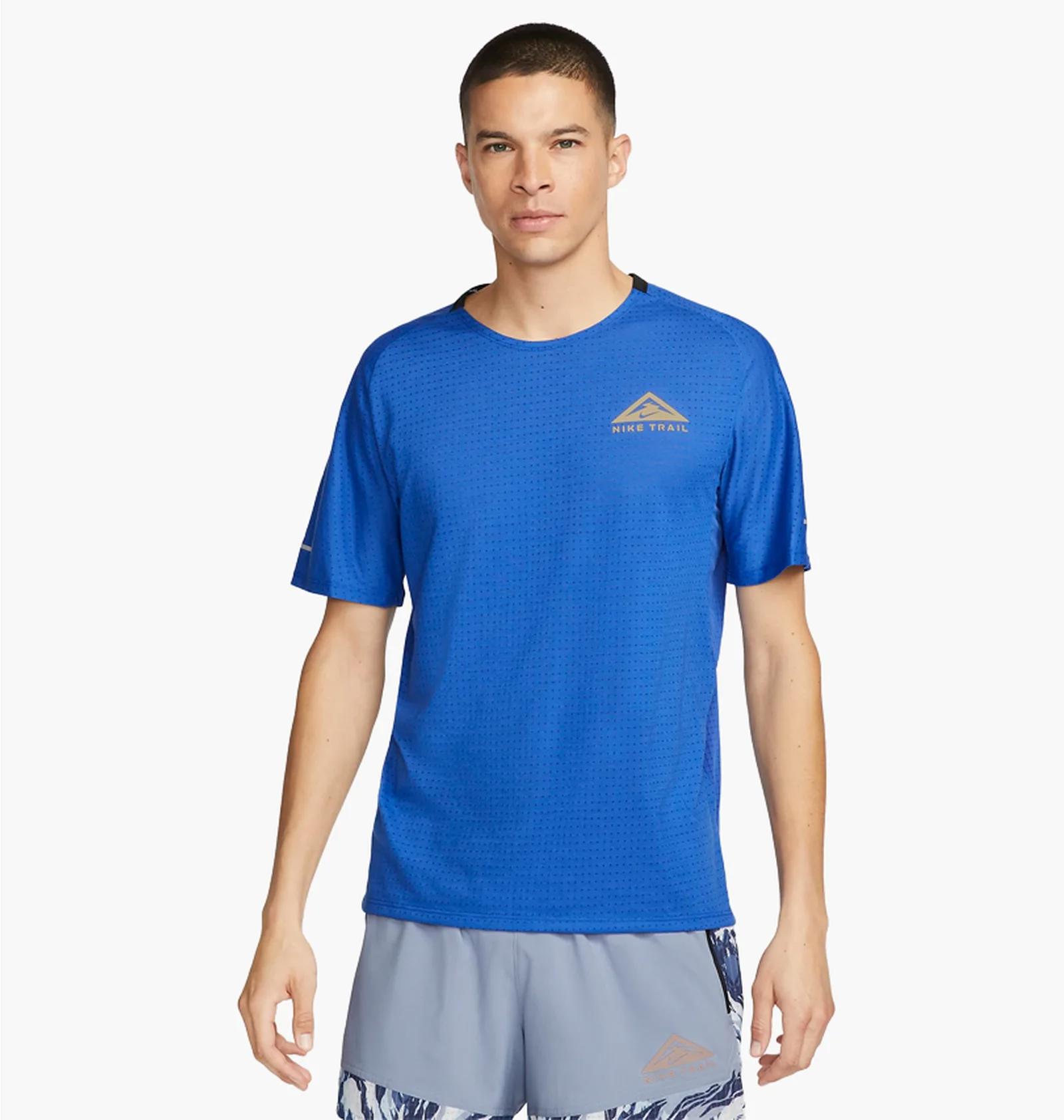 Футболка чоловіча Nike Df Solar Chase Ss Top (DV9305-405) — фото 1