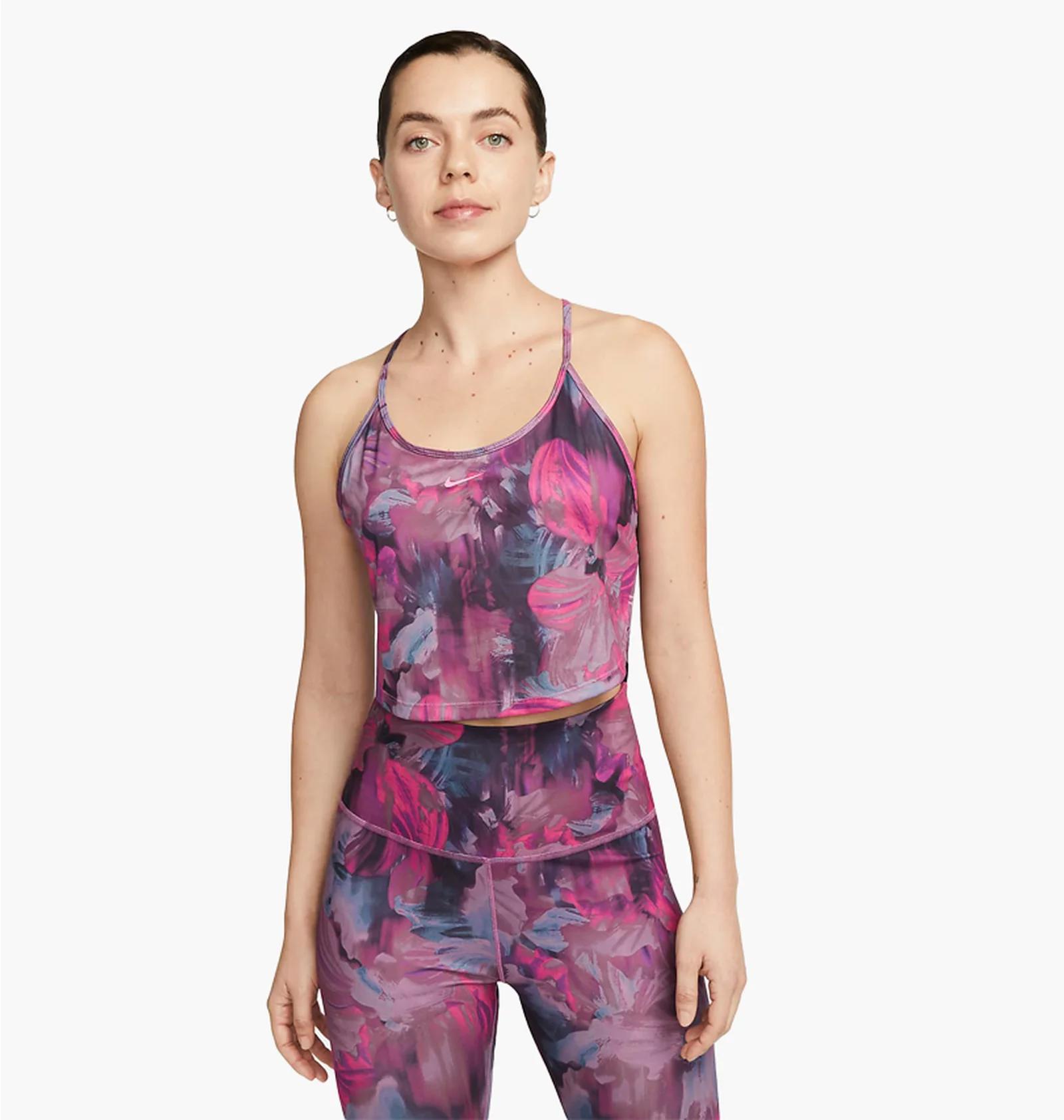 Спортивний топ жіночий Nike One Df Crp Tank Aop (DV9866-665) — фото 1