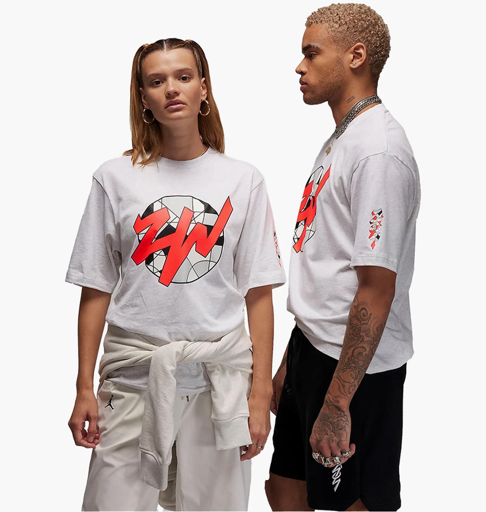 Футболка унісекс Jordan Zion T-Shirt White (FD2394-051) — фото 1