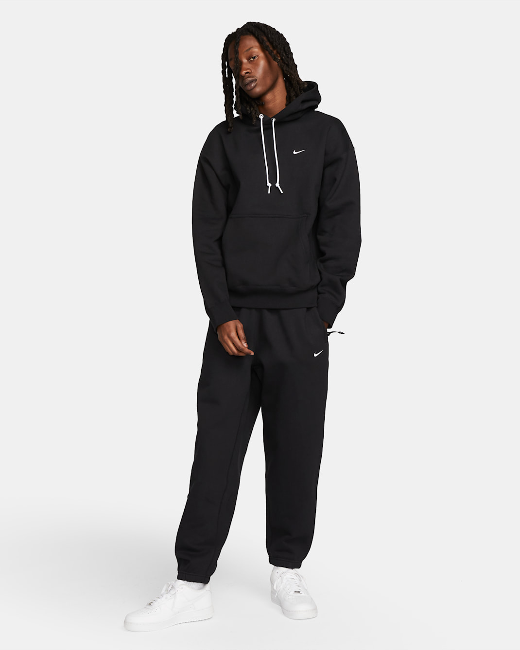 Костюм Nike Solo Swoosh чорний — фото 1
