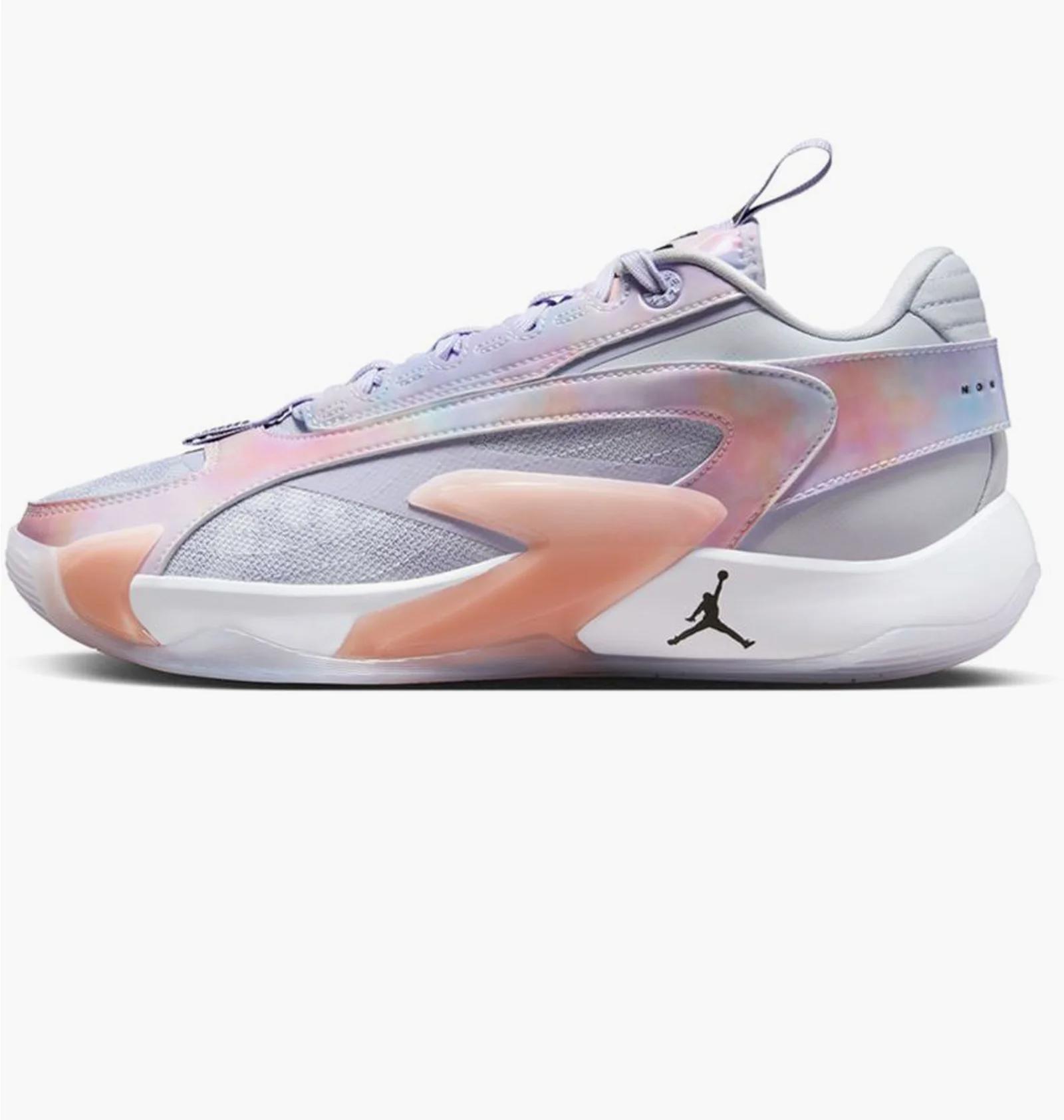 Баскетбольні кросівки чоловічі Jordan Luka 2, Football Grey/Black-Oxygen Purple (DX8733-005) — фото 3