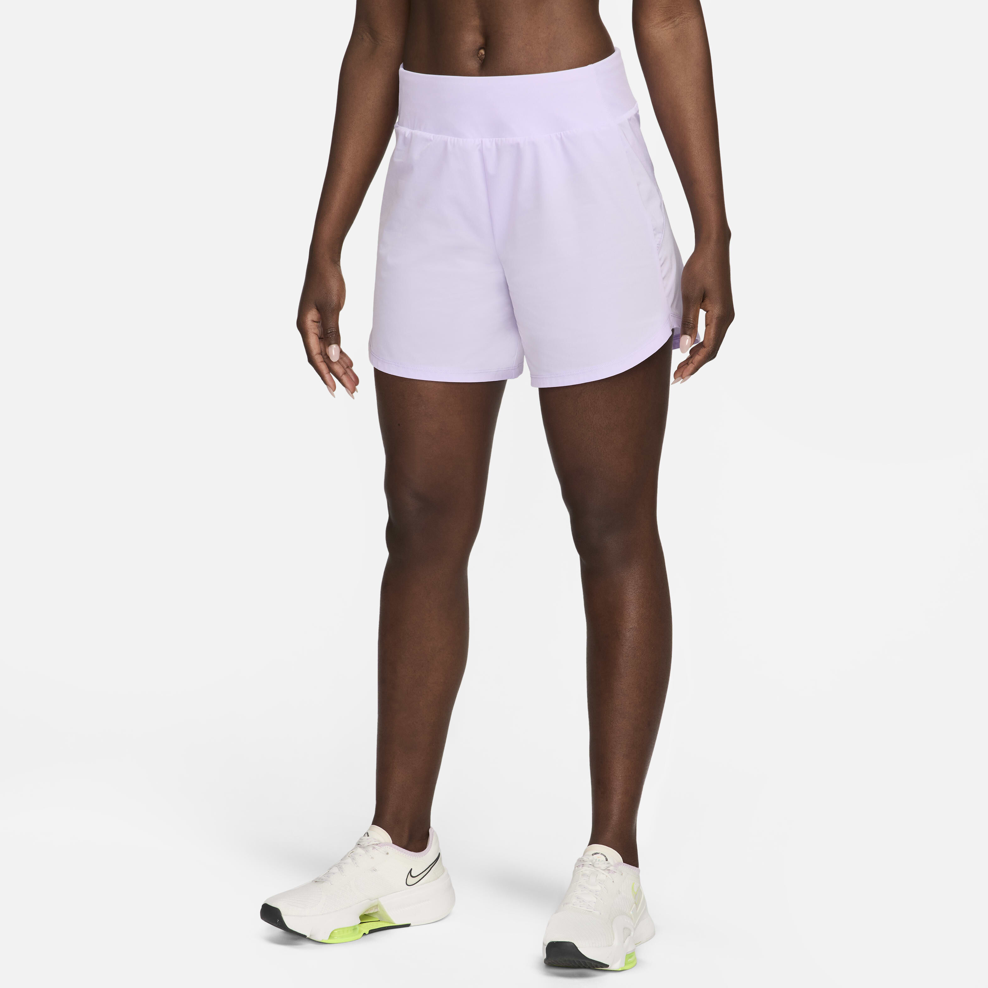Шорти жіночі Nike Bliss Dri-Fit Mid-Rise (DX6020-512) — фото 1