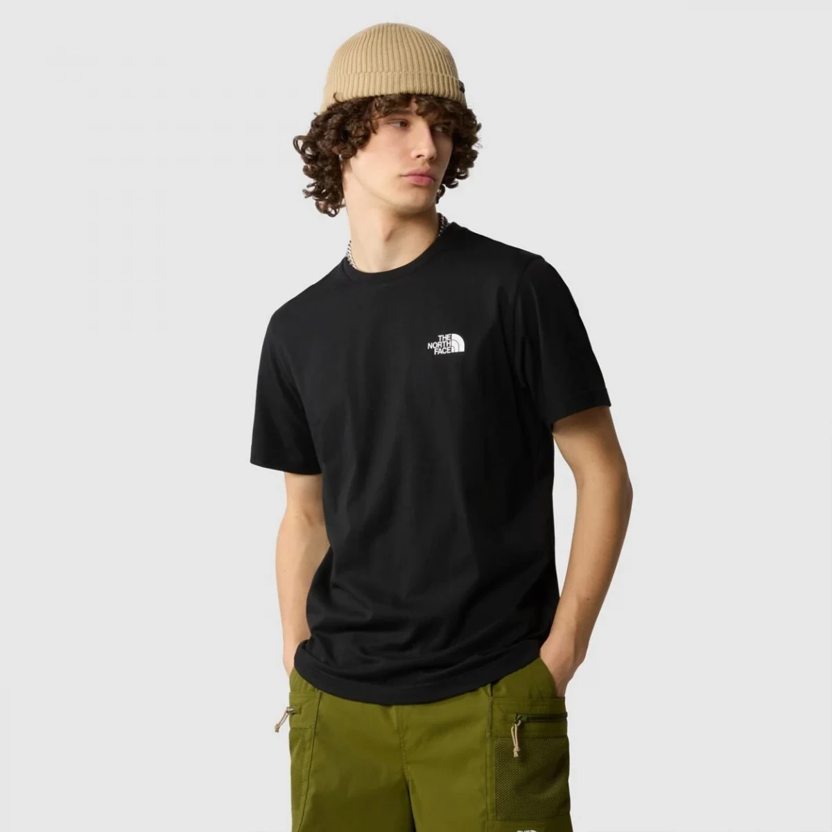 Футболка чоловіча The North Face Simple Dome Tee Black (0A87NGJK31) — фото 1
