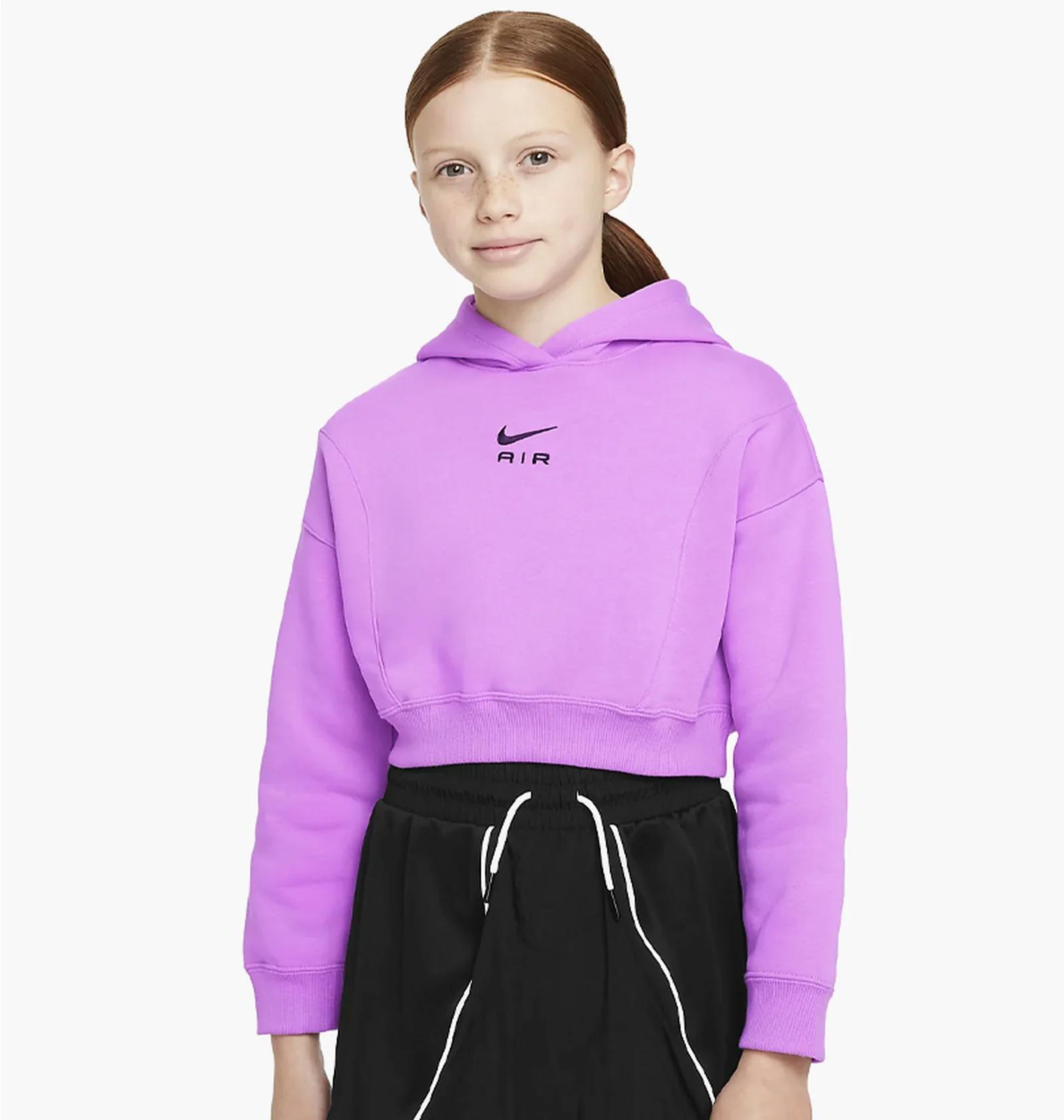 Светр дитячий Nike Nsw Air Crop Hoodie (DX5008-532) — фото 1