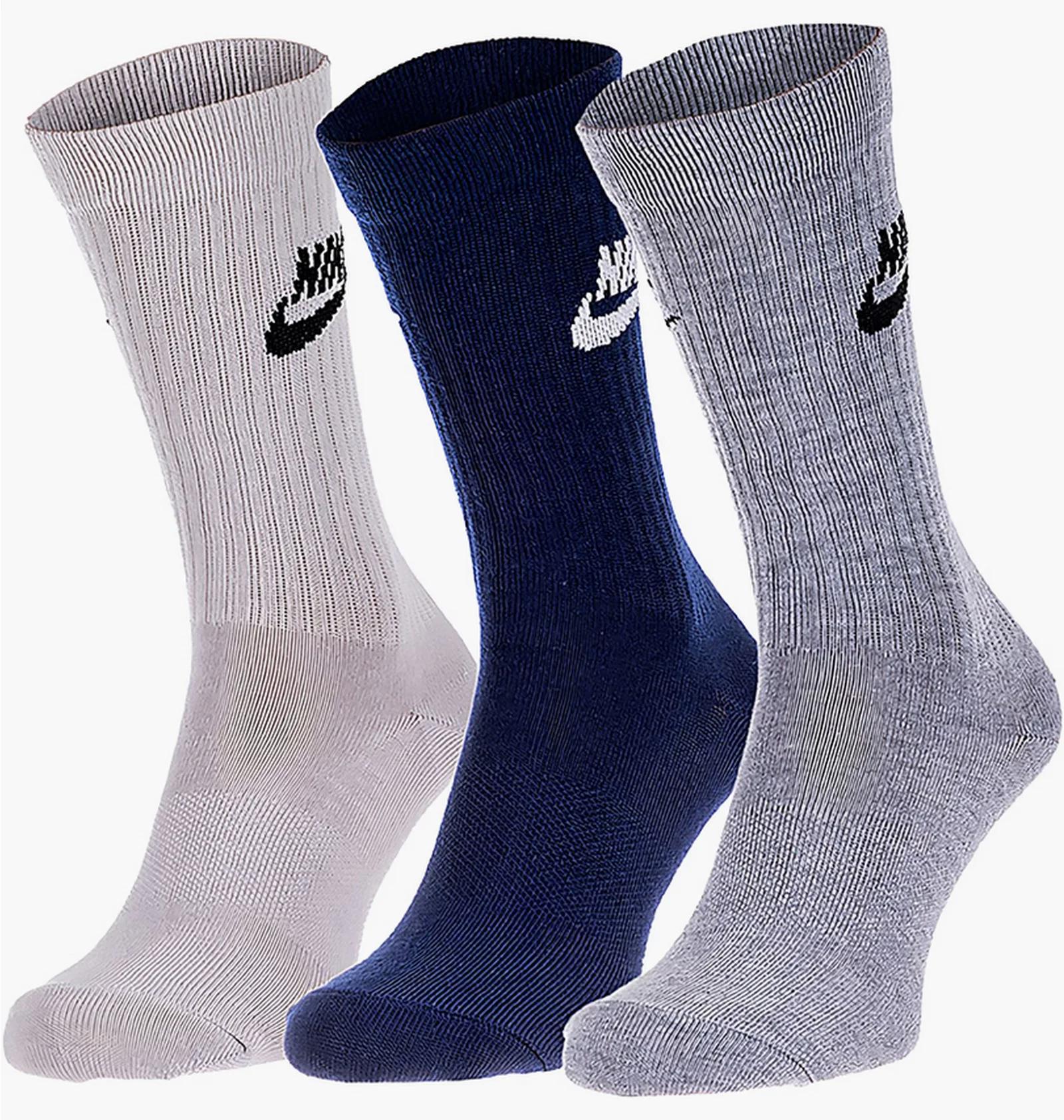 Шкарпетки Nike U NK NSW EVERYDAY ESSENTIAL CR 3 пари — фото 1