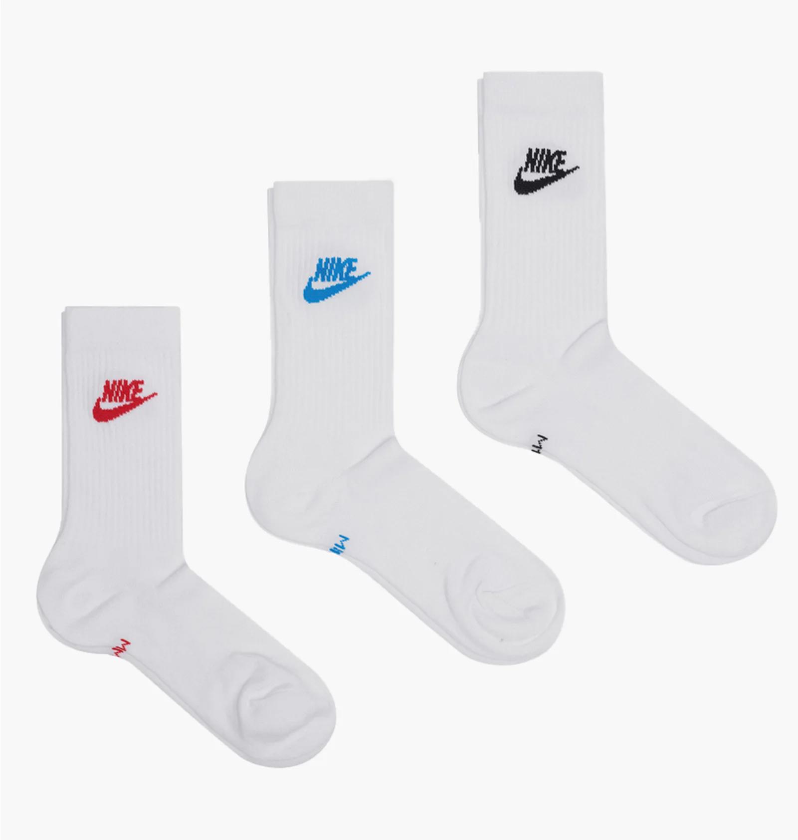 Шкарпетки Nike U NK NSW EVERYDAY ESSENTIAL CR 3 пари — фото 1