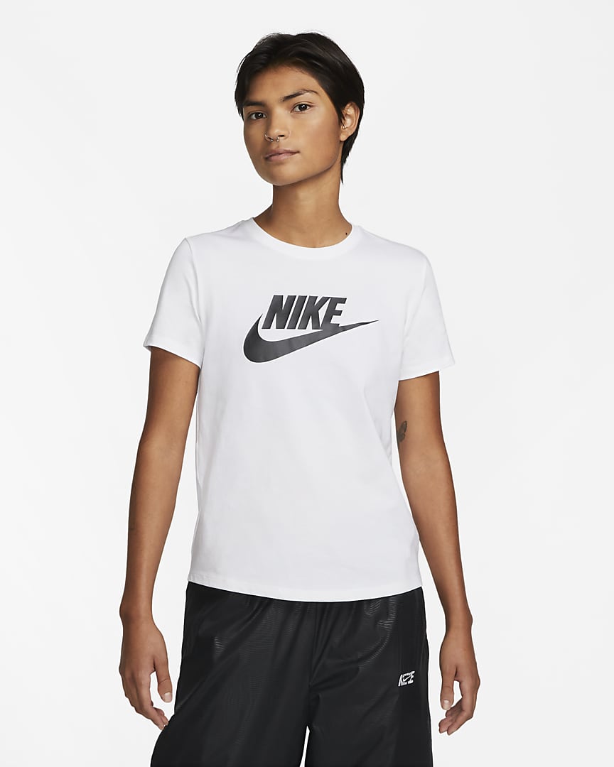 Футболка жіноча Nike Club Ss Tee Icn Ftra (DX7906-100) — фото 1