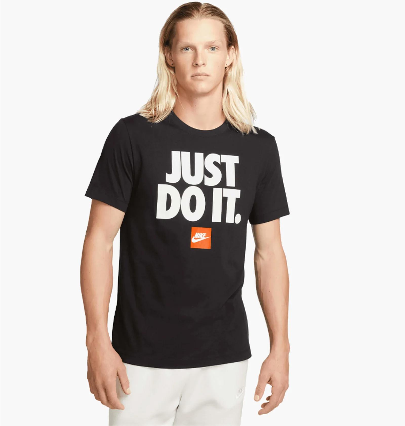 Футболка чоловіча Nike Sportswear Just Do It Verbiage (DZ2989-010) — фото 1