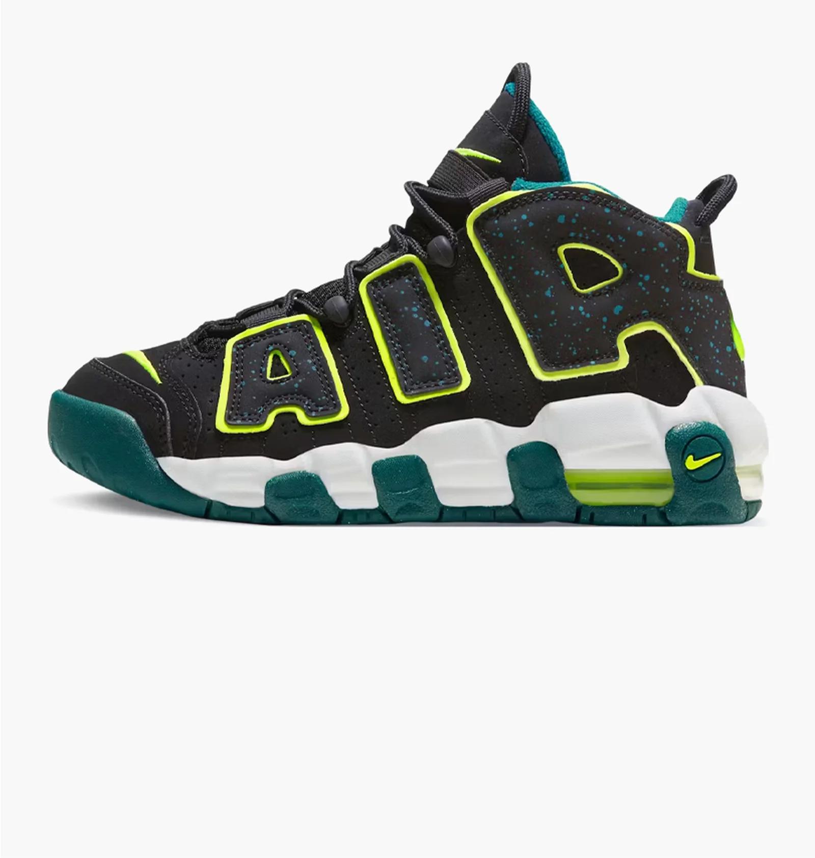 Кросівки жіночі Nike Air More Uptempo Geode Teal Gs Black (DZ2809-001) — фото 1